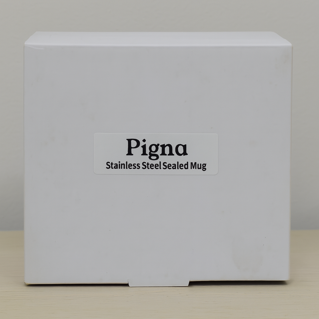 Pigna Airtight Stainless Steel Coffee Storage Jar - 1800ml