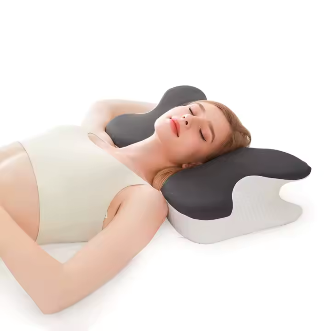 Pigna Ergonomic Memory Foam Cervical Pillow - Orthopedic Neck Support