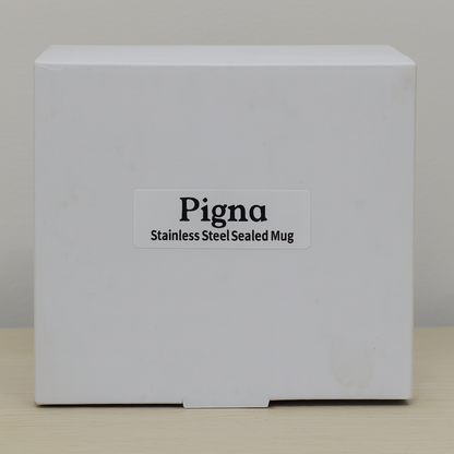 Pigna Airtight Stainless Steel Coffee Storage Jar - 1800ml