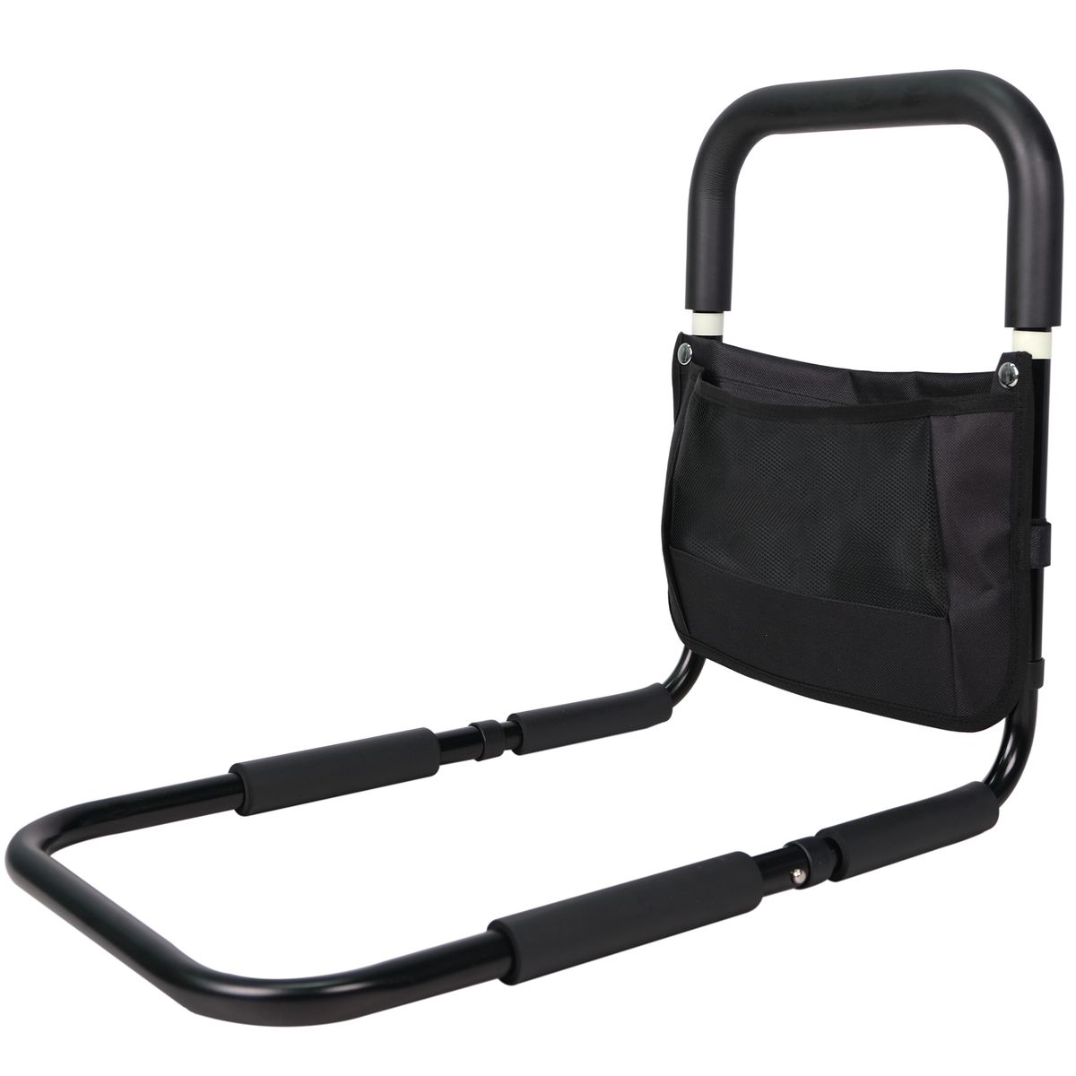 Pigna Bed Side Assist Rail for Elderly Adults - Adjustable & Storage Bag