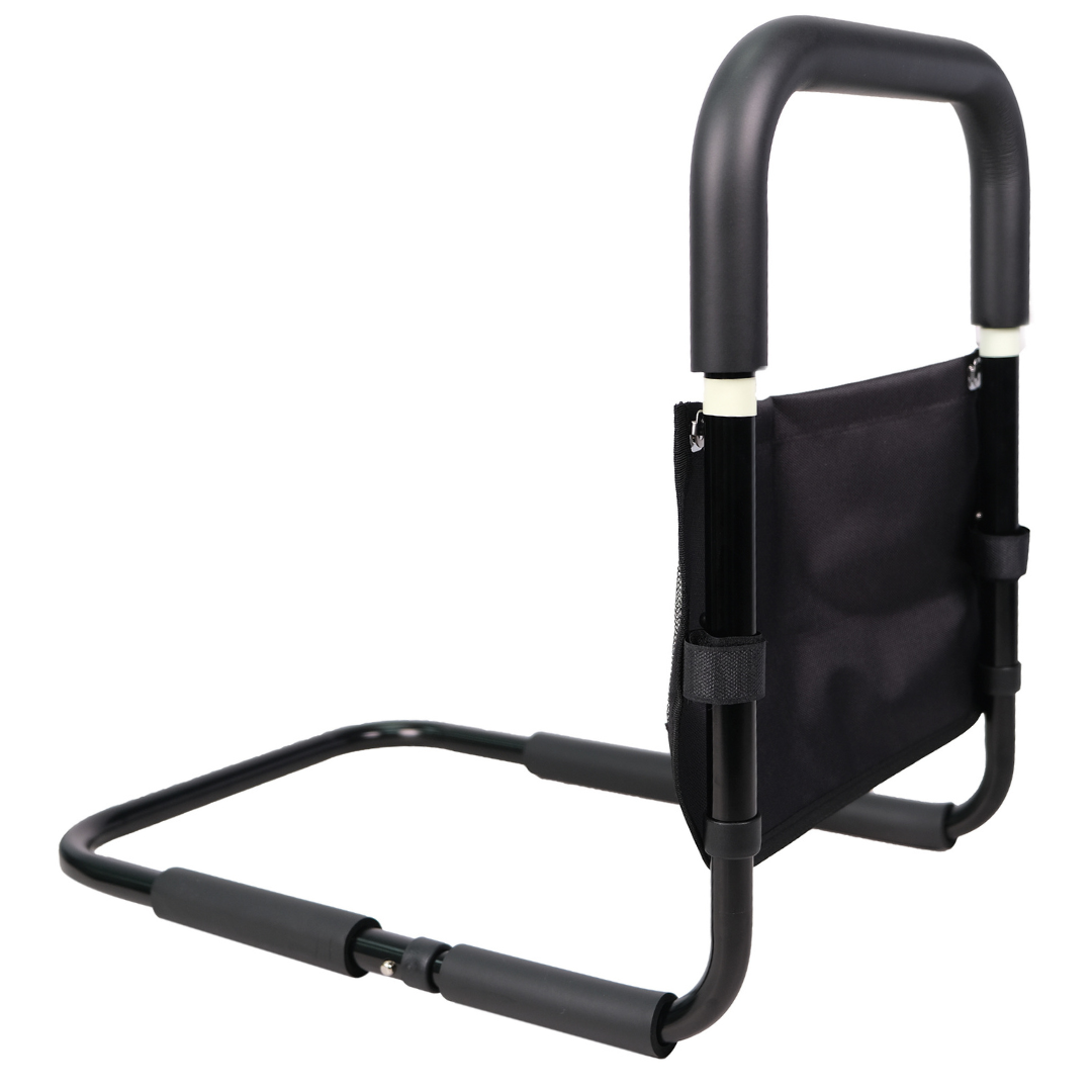 Pigna Bed Side Assist Rail for Elderly Adults - Adjustable & Storage Bag
