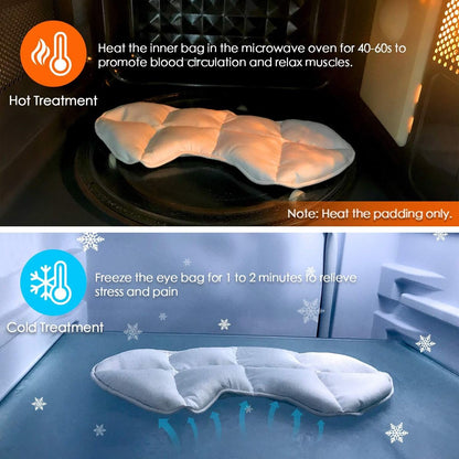 Pigna Weighted Eye Sleep Mask - (Heatable & Freezable)