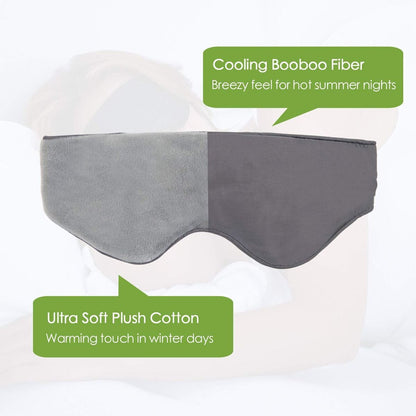 Pigna Weighted Eye Sleep Mask - (Heatable & Freezable)