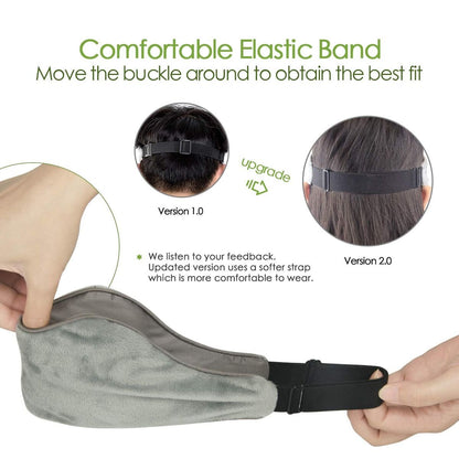 Pigna Weighted Eye Sleep Mask - (Heatable & Freezable)