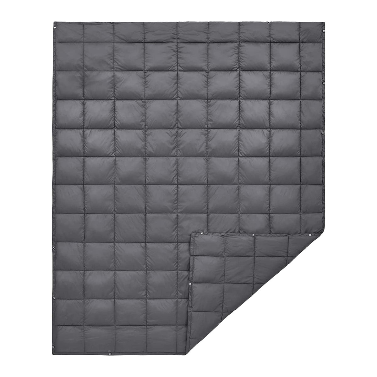 Pigna Down Lightweight Camping Blanket with Buttons - (140cm x 200cm)