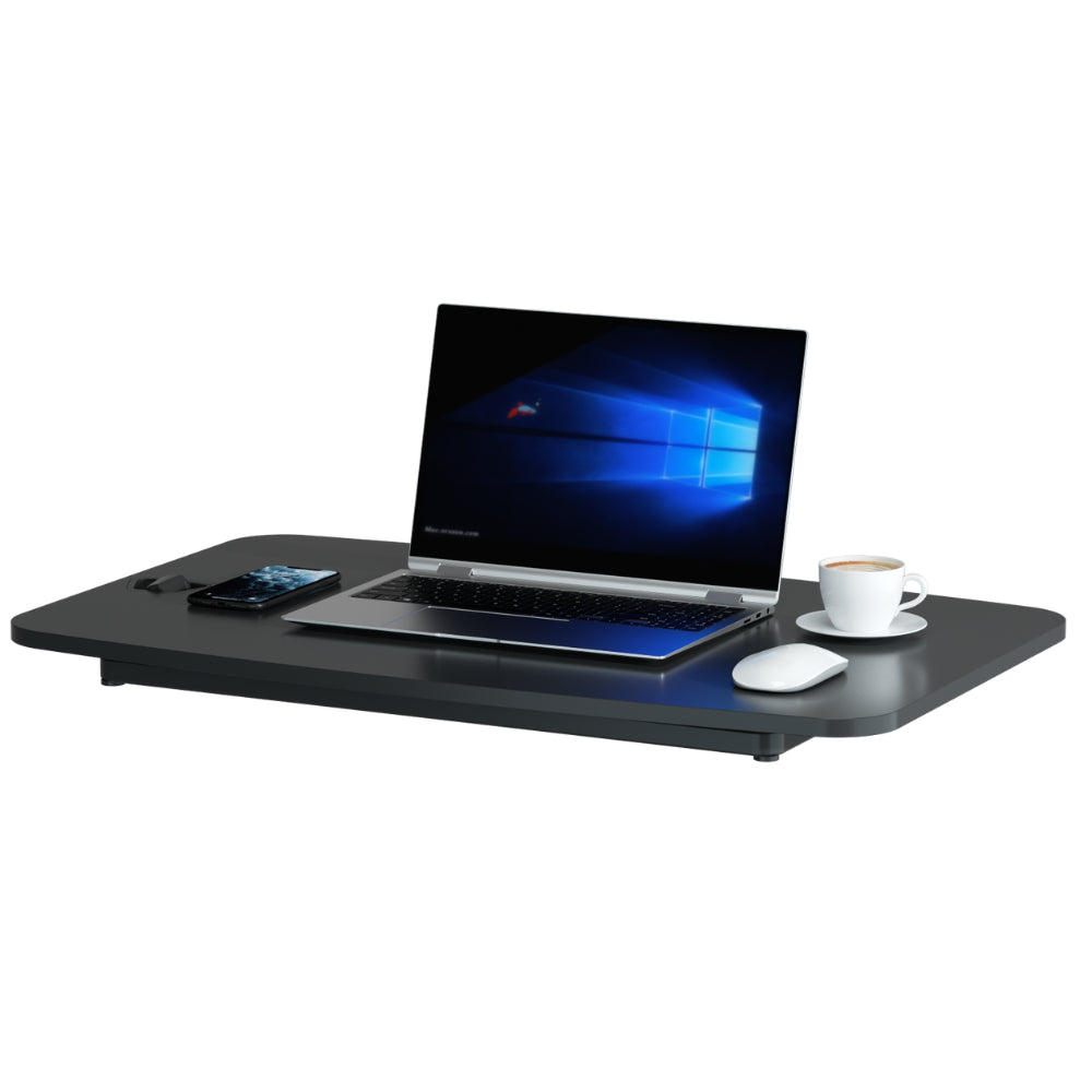Pigna Sit-Standing Desk Converter with One Touch Gas Spring - 80cm x 50cm